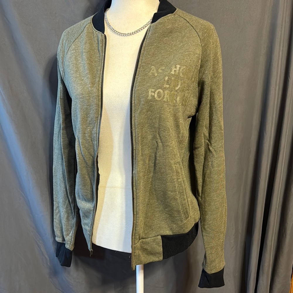 Olive Bomber Jacket
